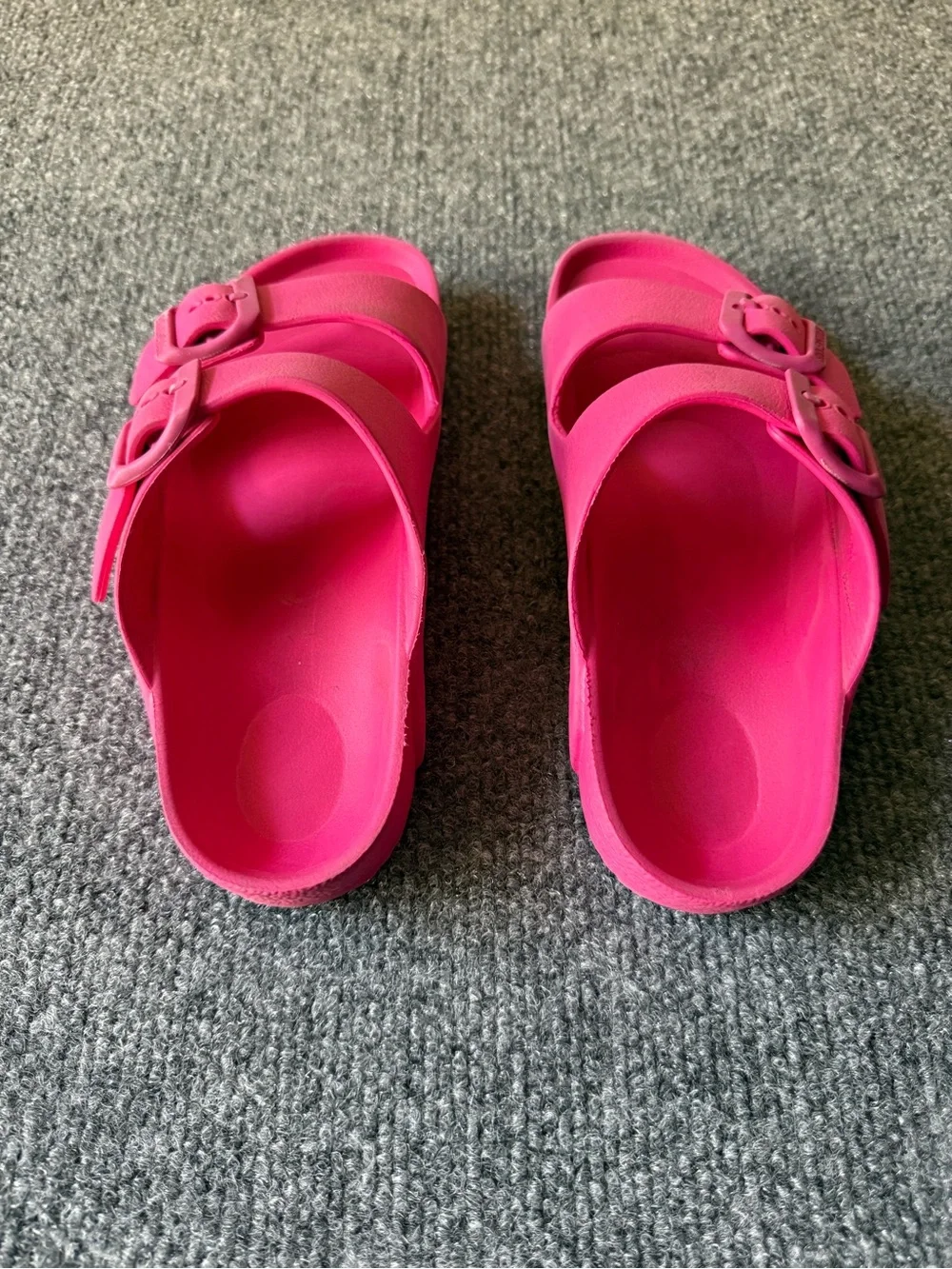 Birkenstock Kids Hot Pink Dual-Sandal Set size 1.5 or 2.